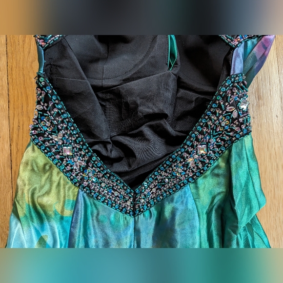 Vintage Tony Bowls Paris Gown -- Evening / Prom -- Size 0 - Picture 14 of 16